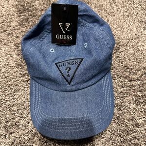 GUESS Classic Blue Denim Hat